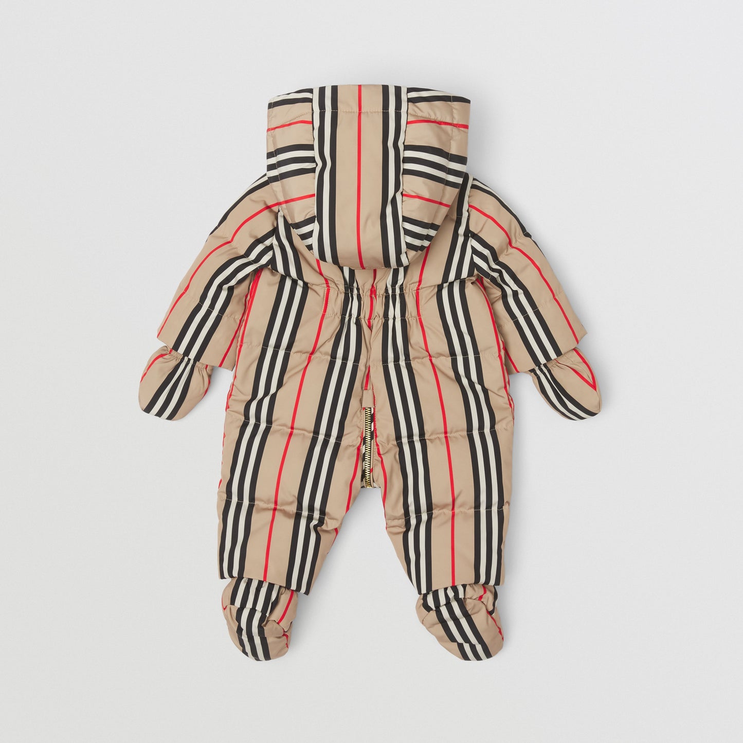 Burberry Stripe Nylon Puffer Suit