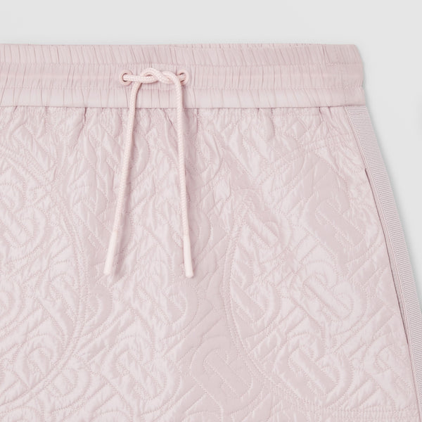 Burberry Pink Quilted skirt