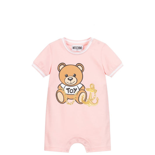 Moschino Baby Pink Pirate Teddy Shortie