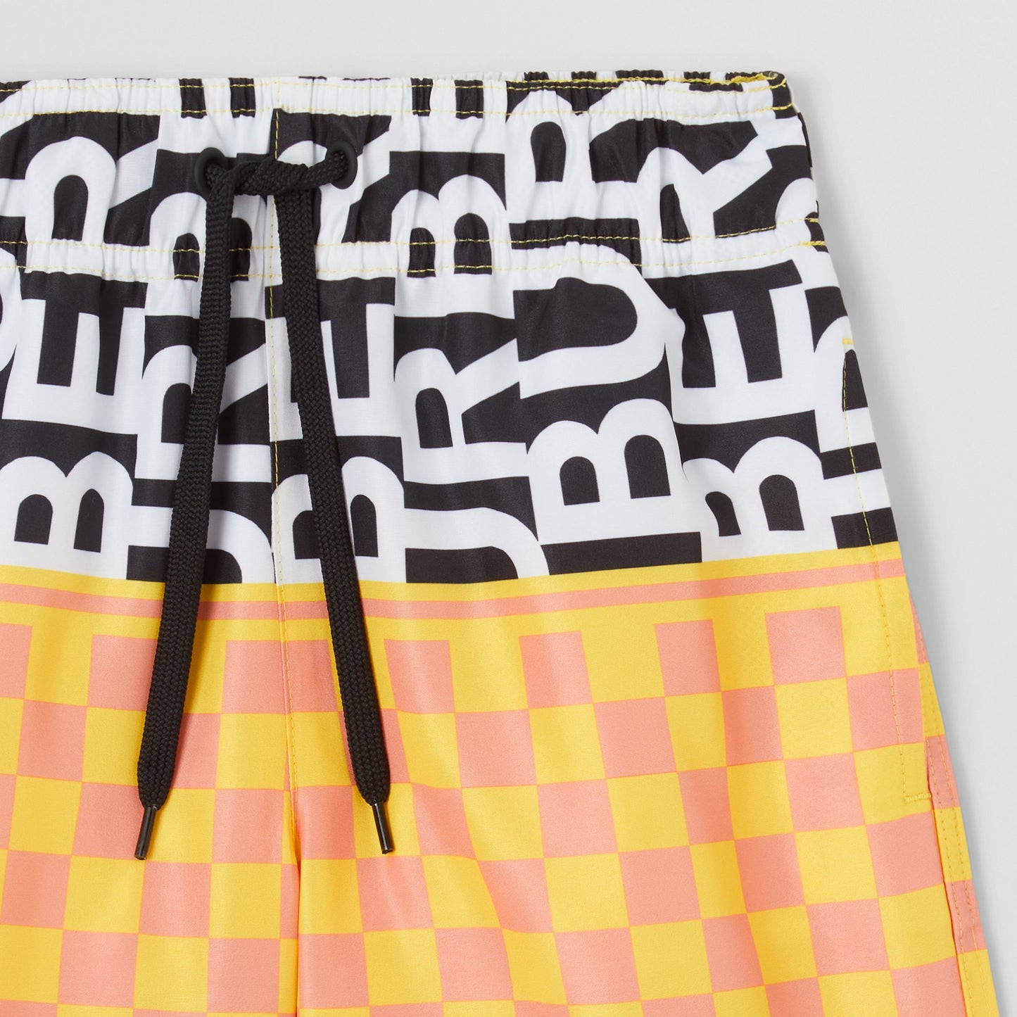 Burberry Malcolm Yellow Shorts