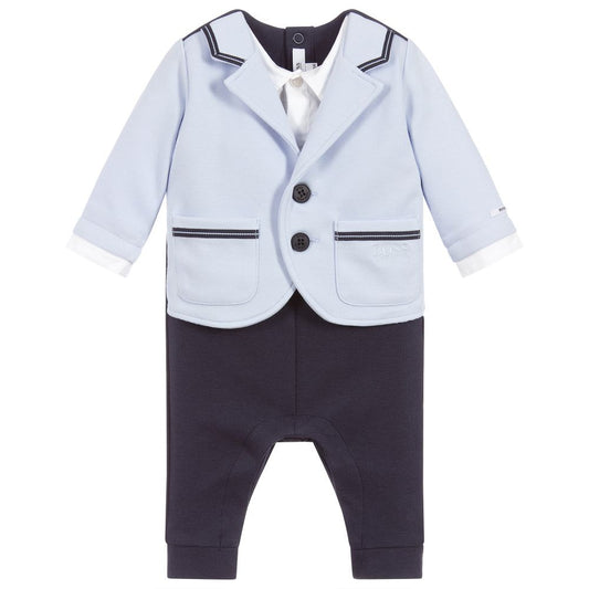 BOSS Baby Blue Babygrow