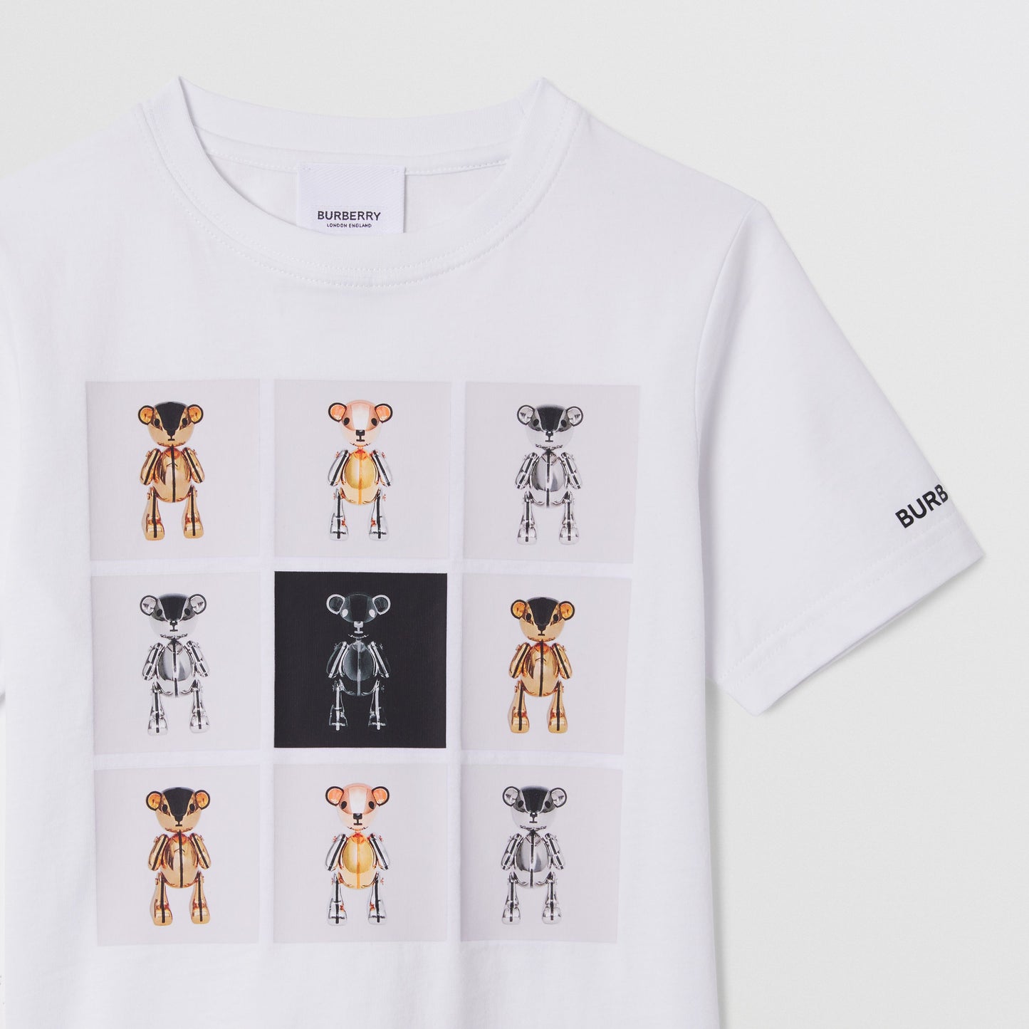 Burberry Thomas Bears Print Cotton Tshirt