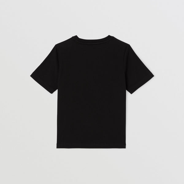Burberry CB Logo Black Tshirt