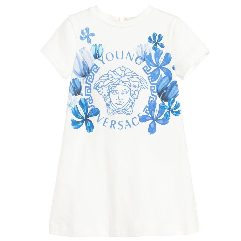 Versace Baby Jersey Medusa Dress