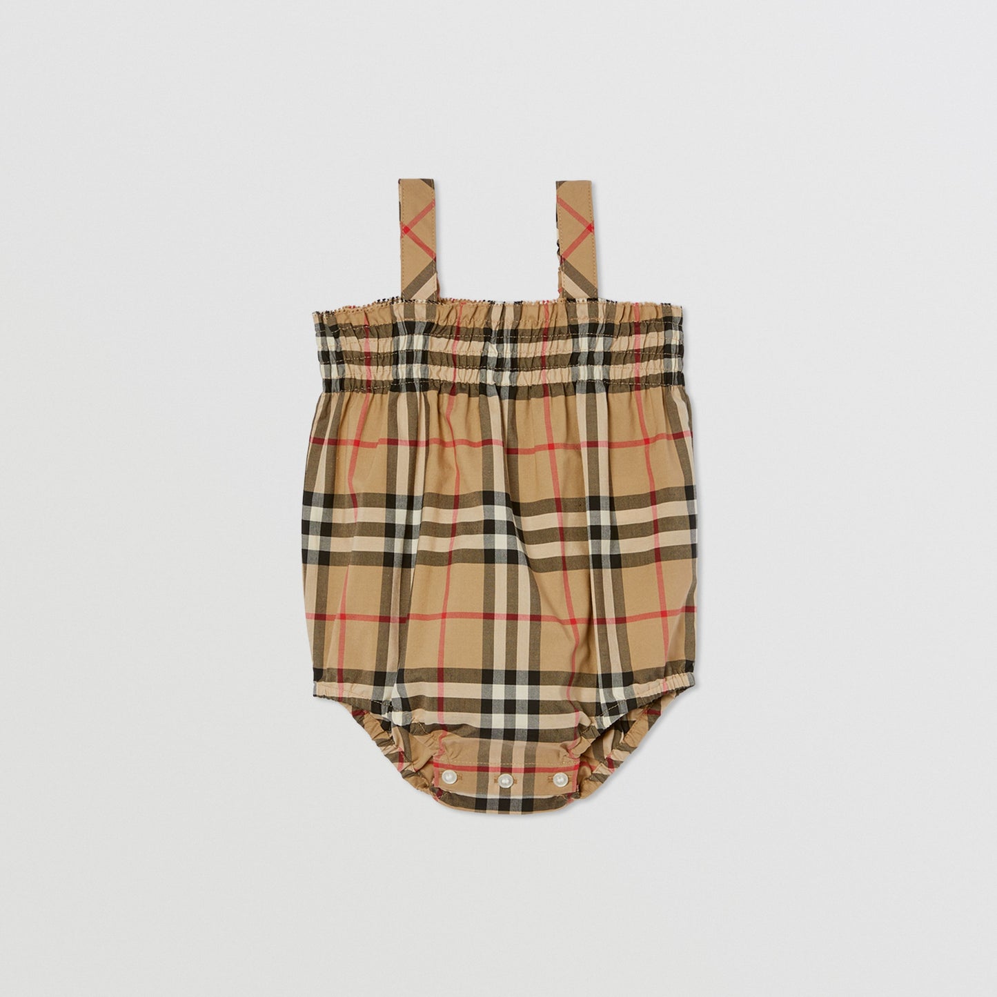 Burberry Vintage Check Cotton Three-piece Baby Gift Set