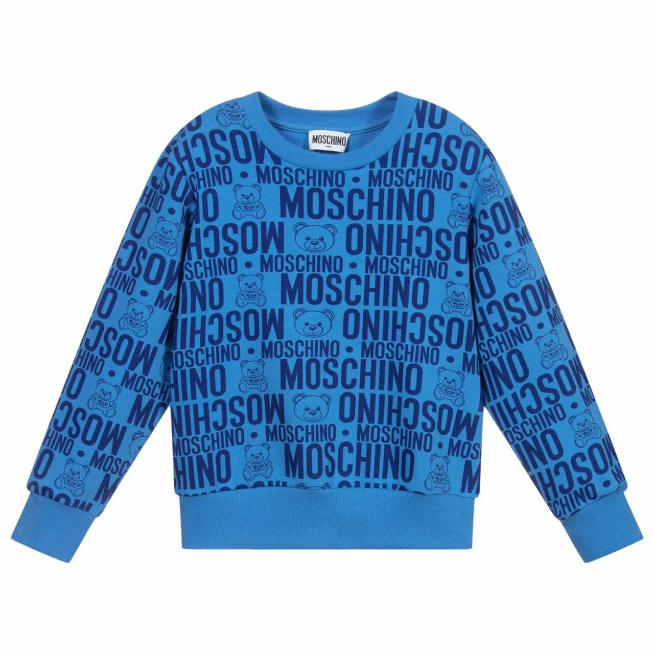 Moschino Allover Logo Sweatshirt