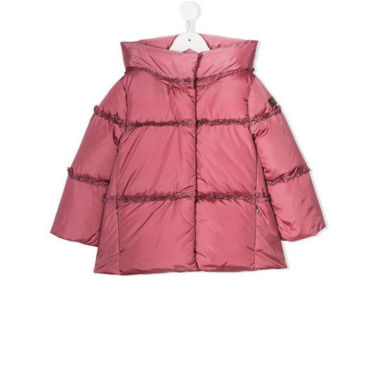 Il Gufo Girl Heather Pink Down Jacket