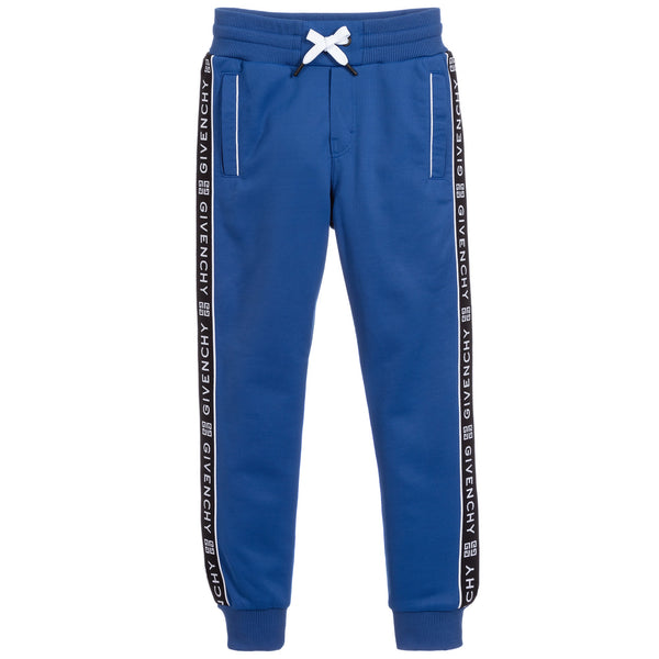Givenchy Blue Jersey Sweatpants