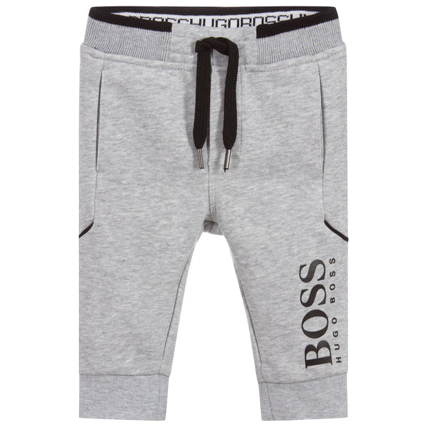 BOSS Baby Grey Logo Sweatpants