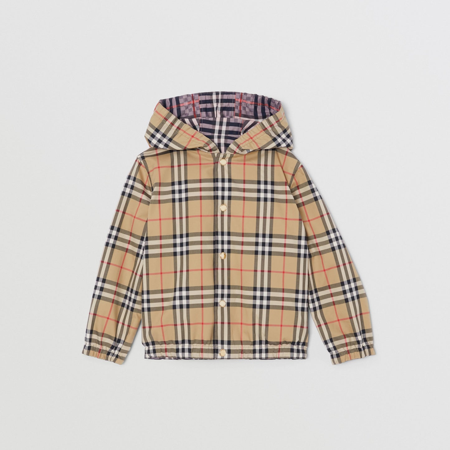 Burberry Reversible Check Jacquard Jacket