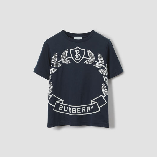 Burberry Oak Leaf Crest Cotton T-shirt