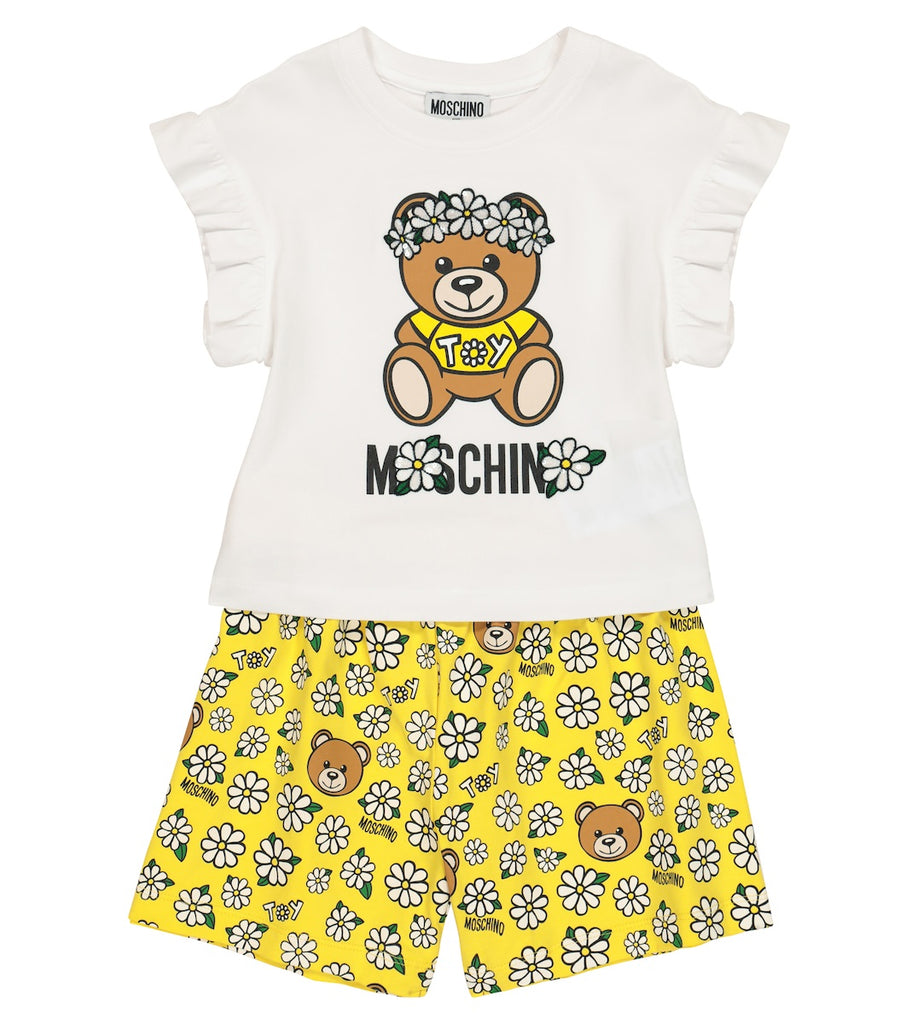 Moschino Girl Daisy Tshirt&Short Set