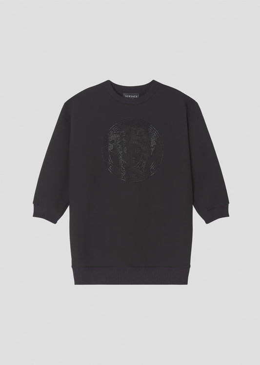 Versace Girl Medusa Black Sweatshirt