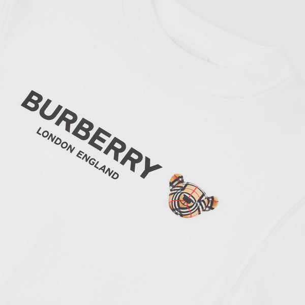 Burberry Thomas Bear Motif Sweatshirt