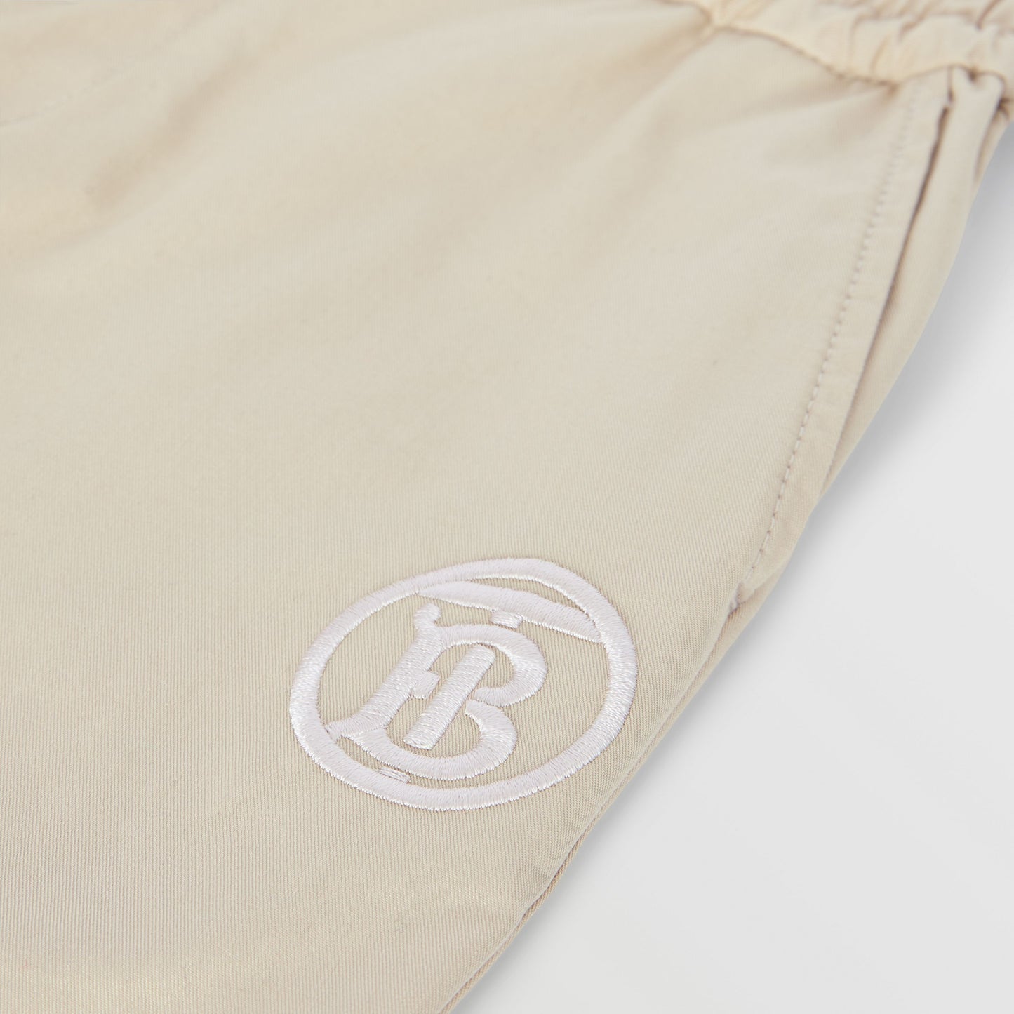 Burberry Monogram Motif Cotton Trousers