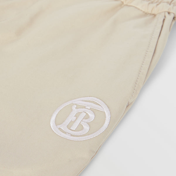 Burberry Monogram Motif Cotton Trousers