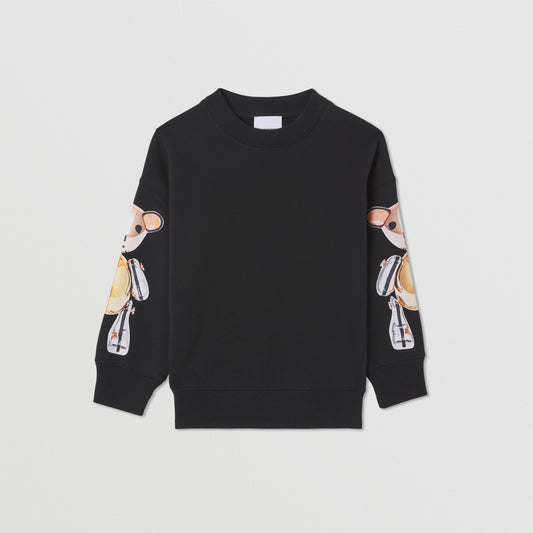 Burberry Thomas Bear Print Cotton Sweatshirt