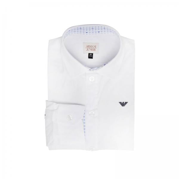 AJR White Cotton Shirt