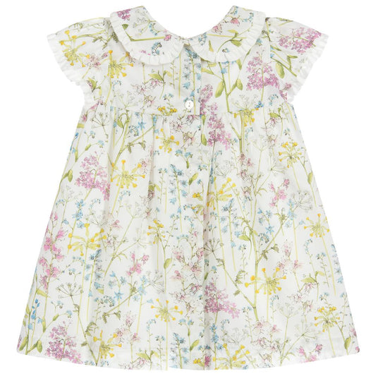 Patachou Ivory Flower Print Dress