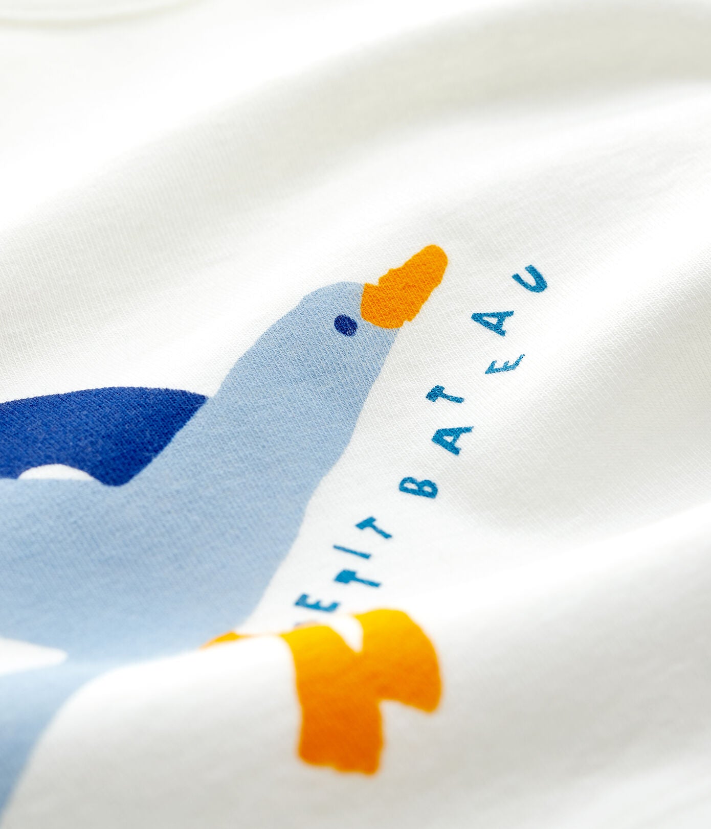 Petit Bateau White Cotton Tshirt