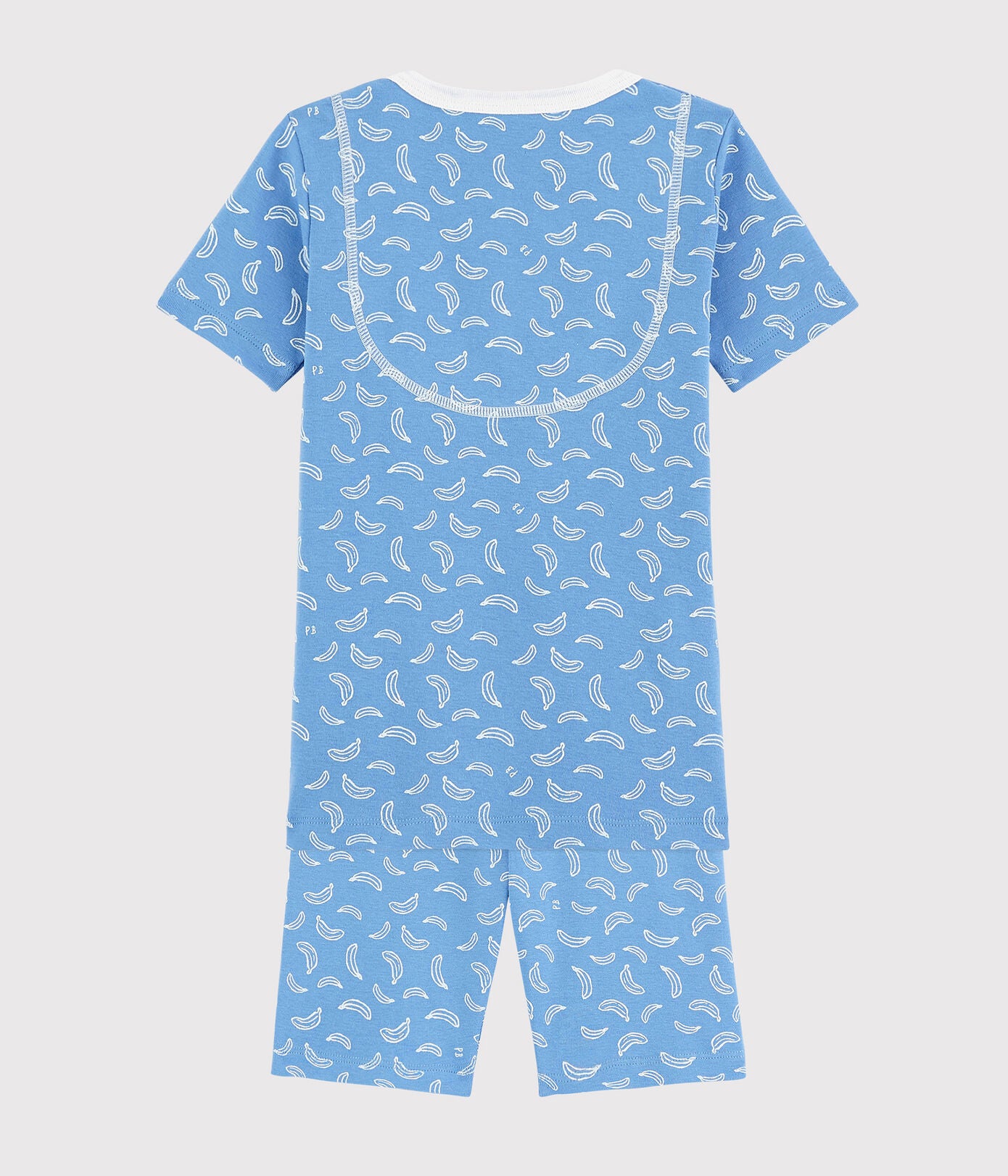 Petit Bateau Banana Print Short Pajamas