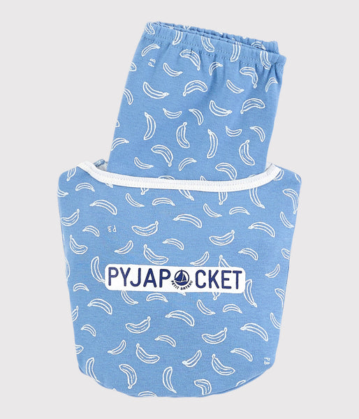 Petit Bateau Banana Print Short Pajamas