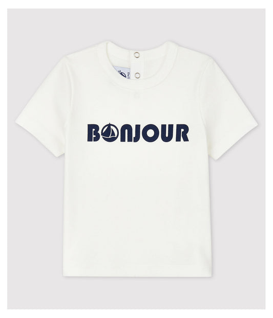 Petit Bateau Logo Cotton Tshirt