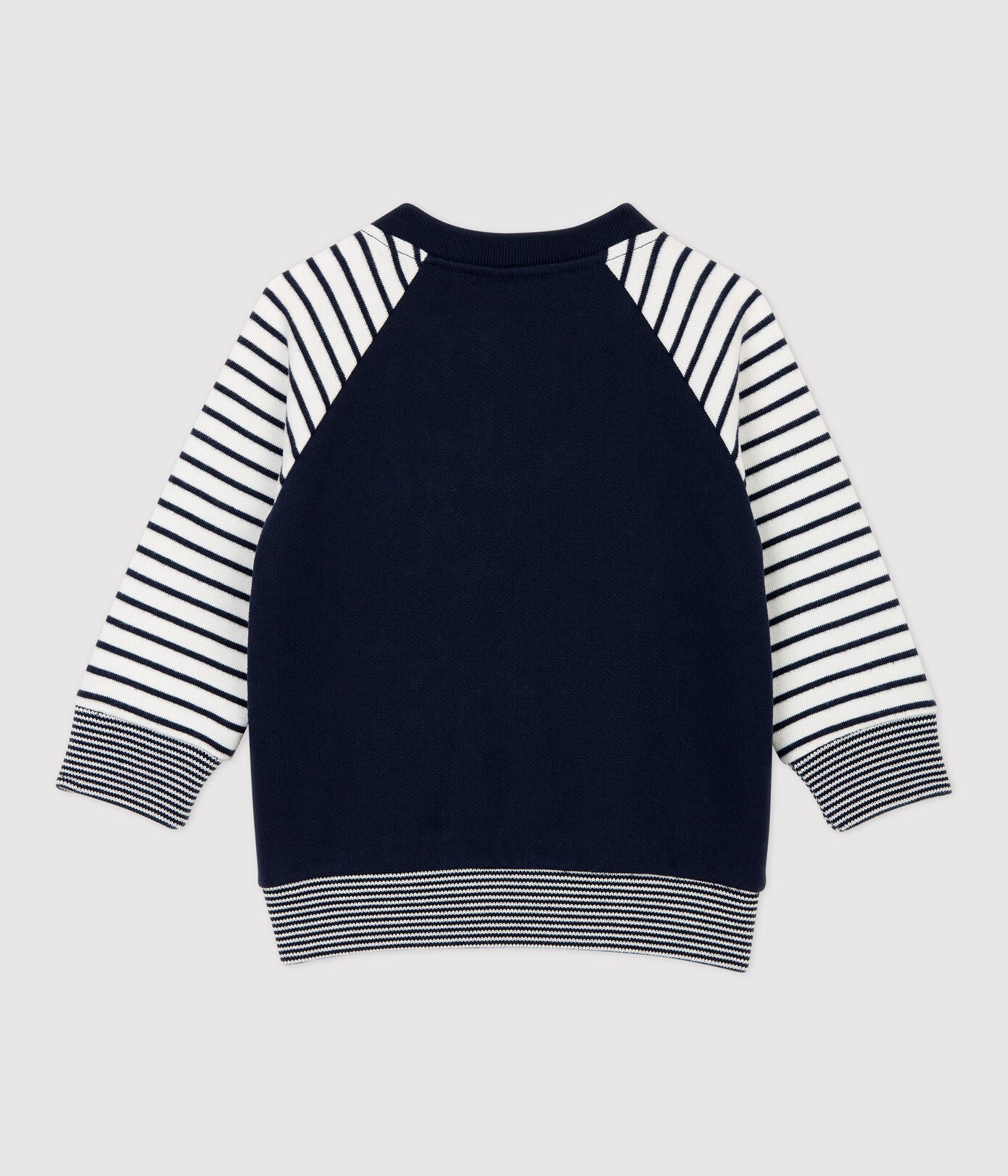 Petit Bateau Baby Fleece Baseball Jacket