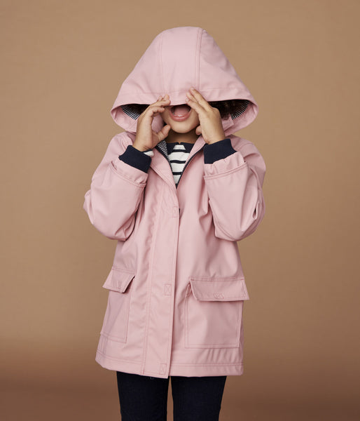 Petit Bateau Pink Raincoat