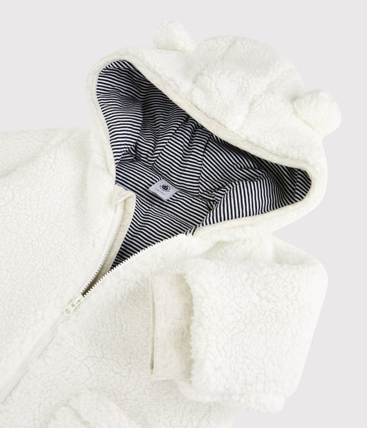 Petit Bateau Baby Soft Sherpa Coat