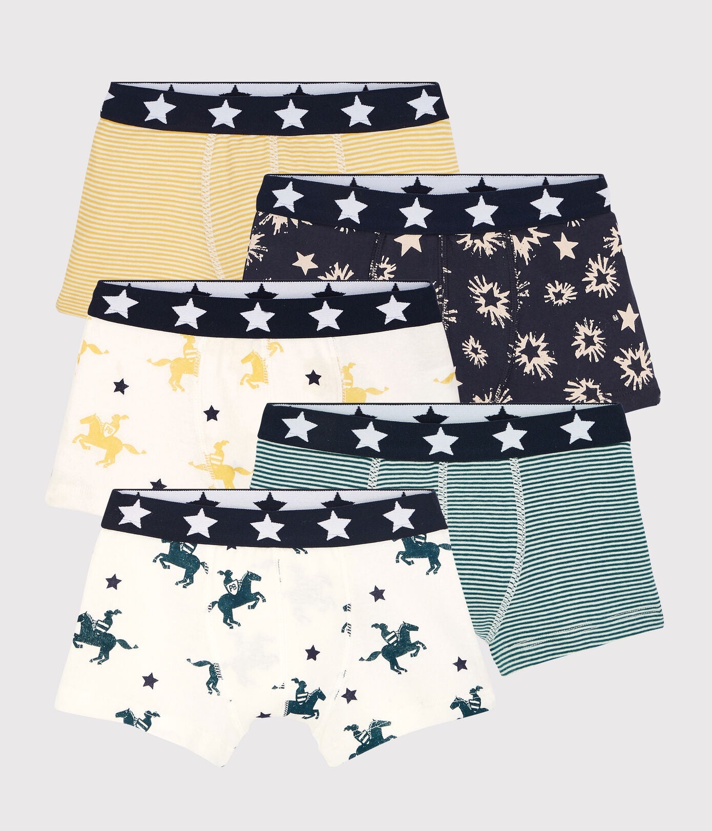 Petit Bateau Boys Cotton Boxer