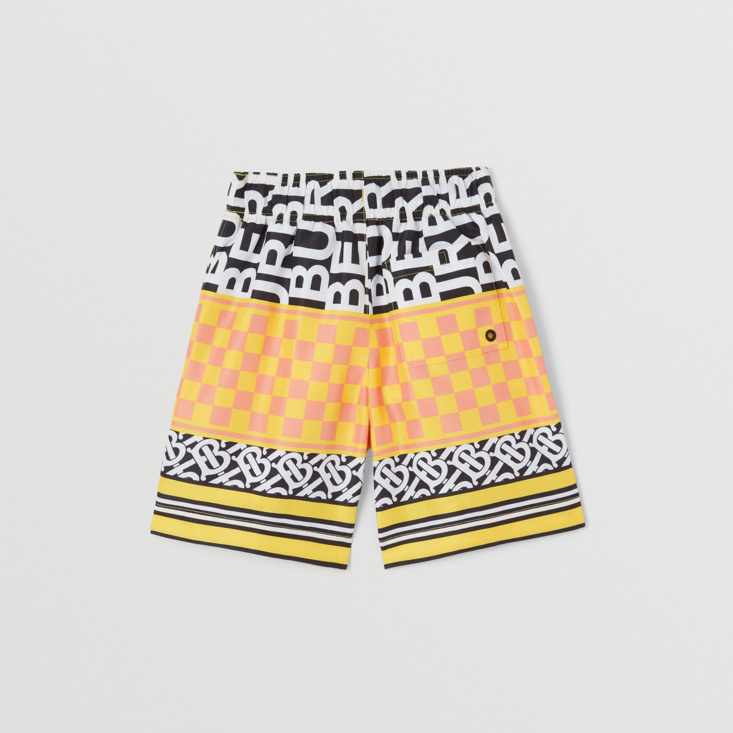 Burberry Malcolm Yellow Shorts