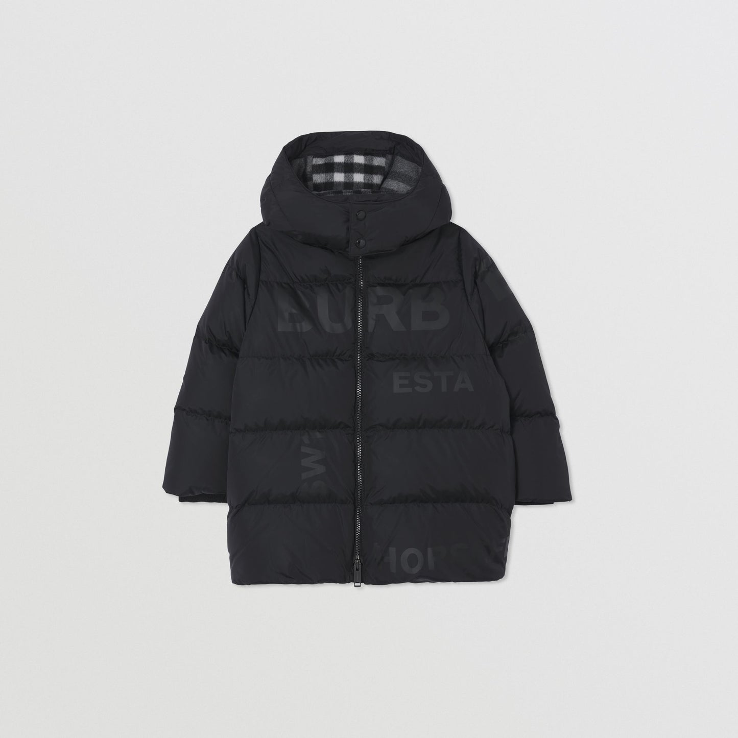 Burberry Detachable Horseferry Print Puffer Coat