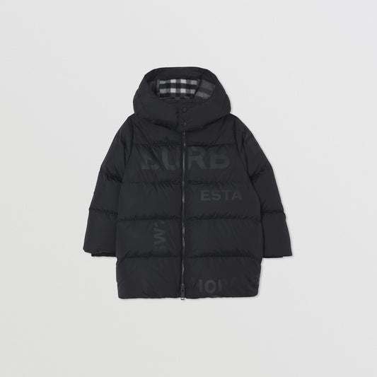 Burberry Detachable Horseferry Print Puffer Coat