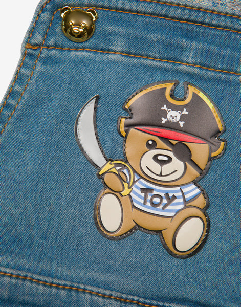 Moschino Pirate Teddy Bear Dungaree