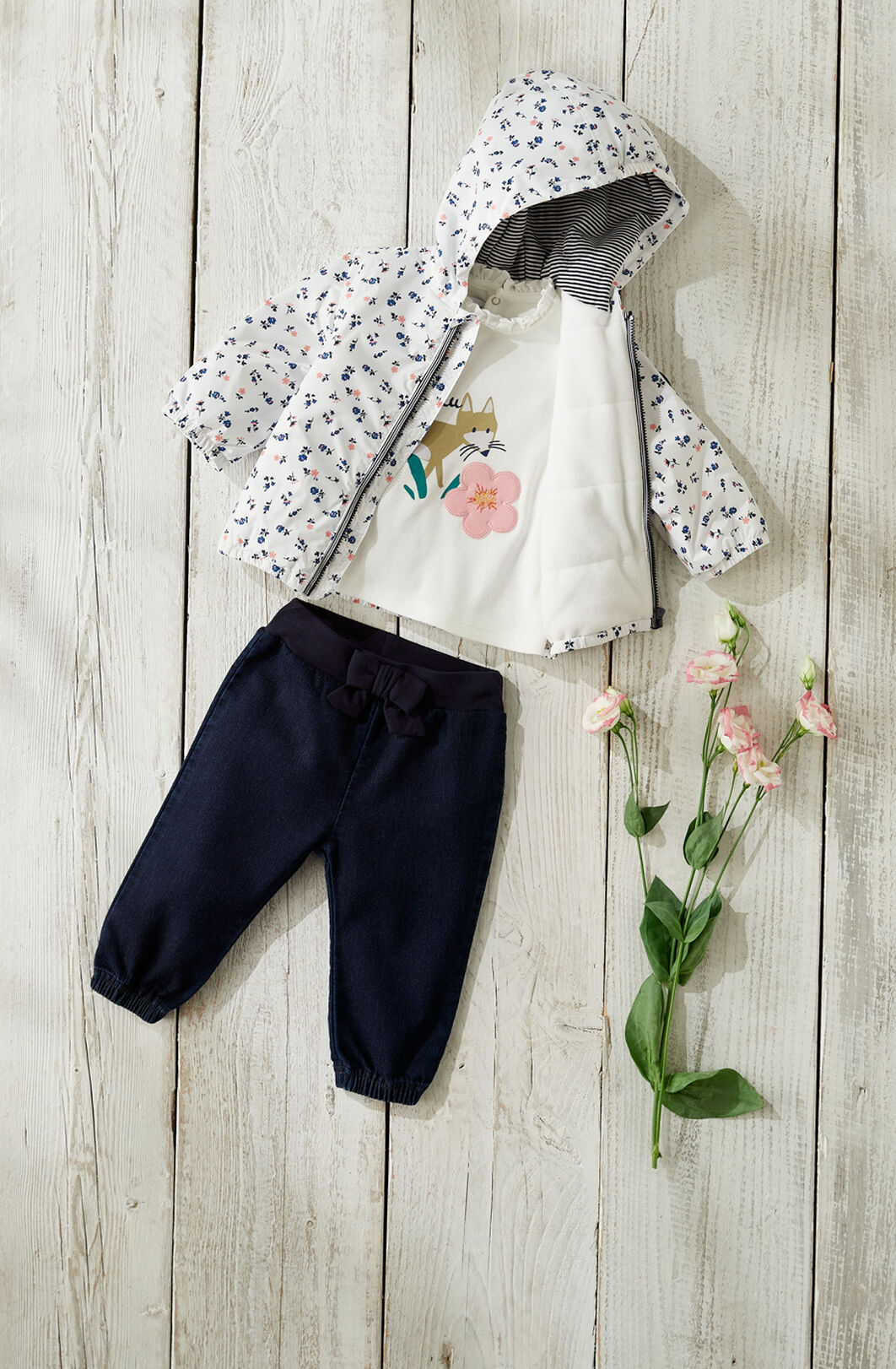 Petit Bateau Baby Cotton Blouse