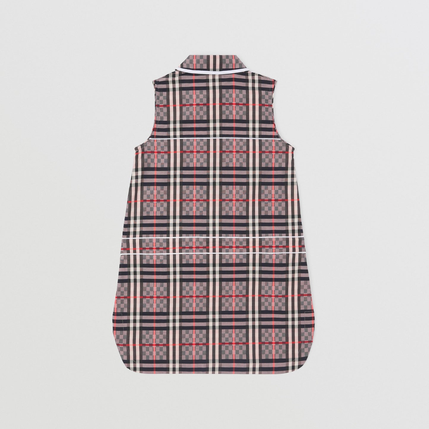 Burberry Chequerboard Stretch Cotton Dress