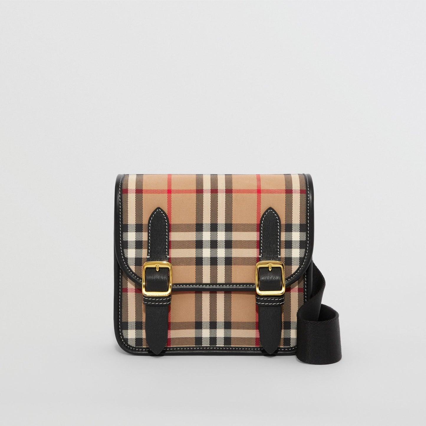 Burberry Vintage Check Cotton Crossbody Bag