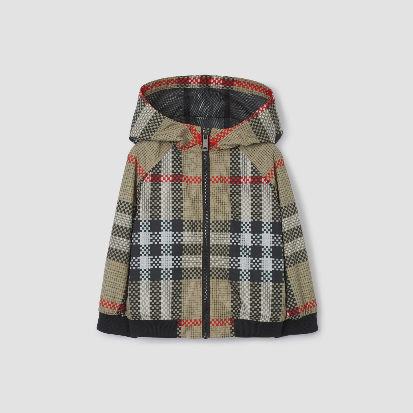 Burberry Baby Check Hooded Jacket