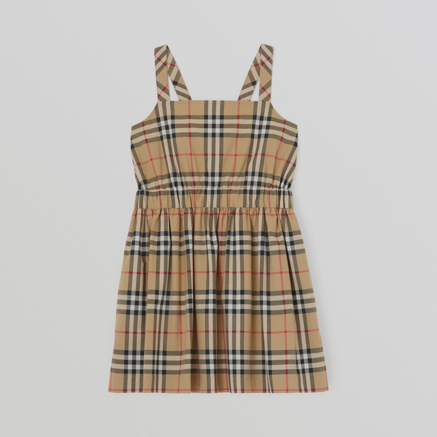 Burberry Vintage Check Stretch Cotton Dress