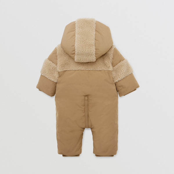 Burberry Thomas Bear Appliqué Hooded Puffer Suit
