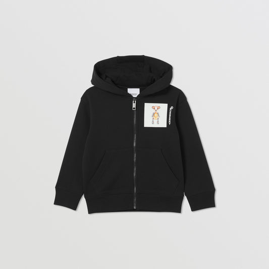 Burberry Thomas Bear Print Cotton Hoodie