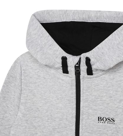 BOSS  Back Hooded Zip-Up Top