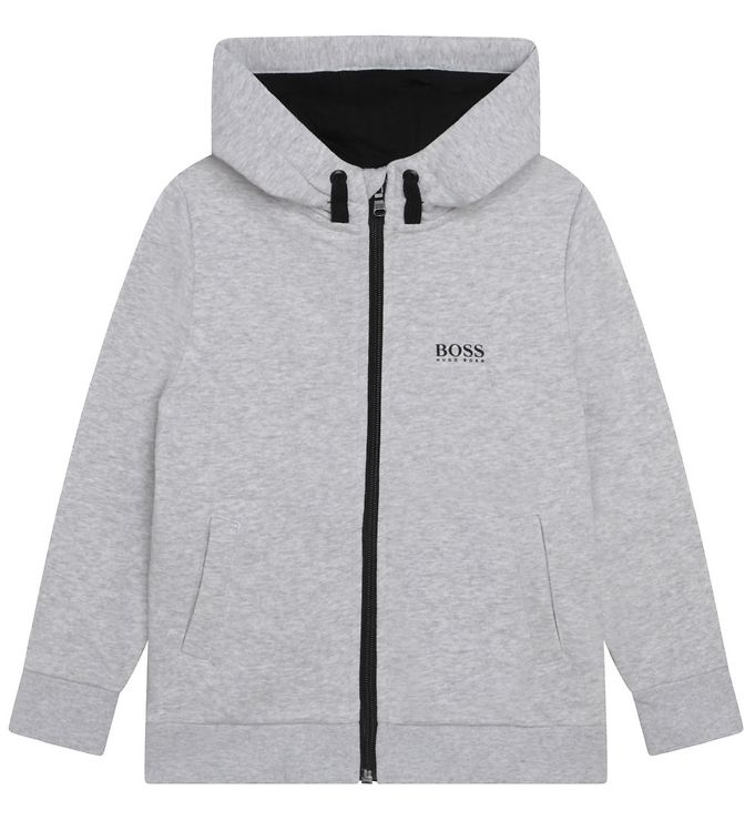 BOSS  Back Hooded Zip-Up Top