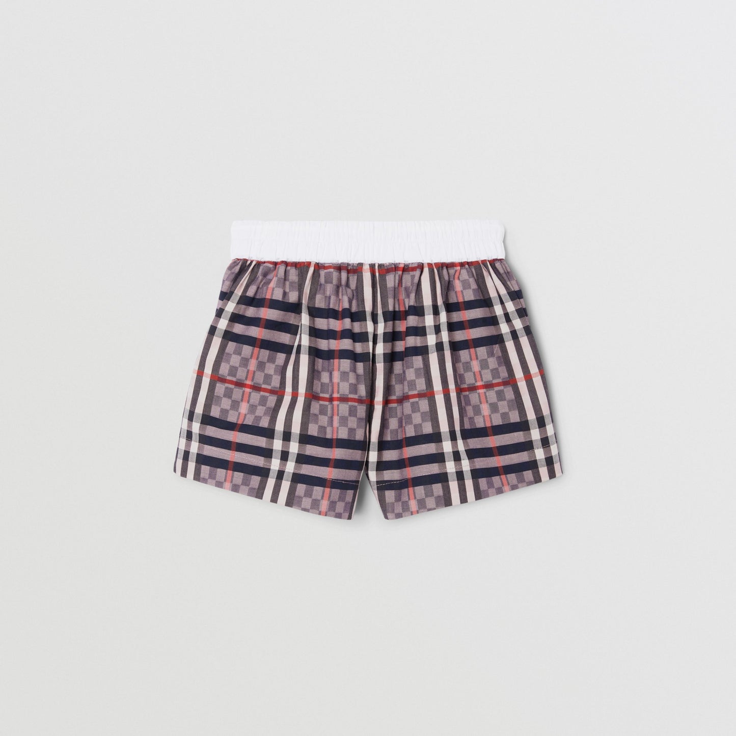 Burberry Baby Stretch Cotton Jacquard Shorts