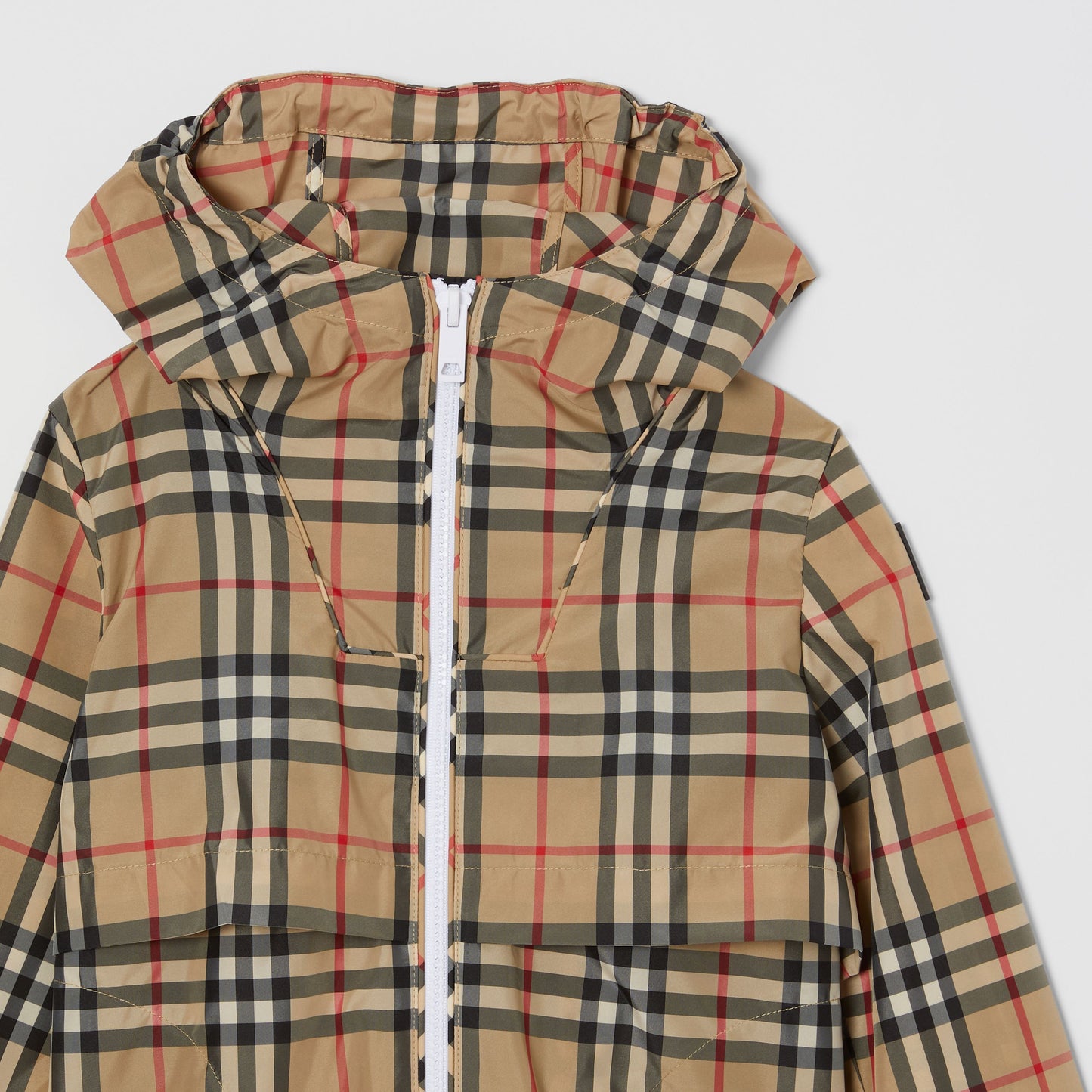 Burberry Vintage Check Lightweight Hooded Jacket