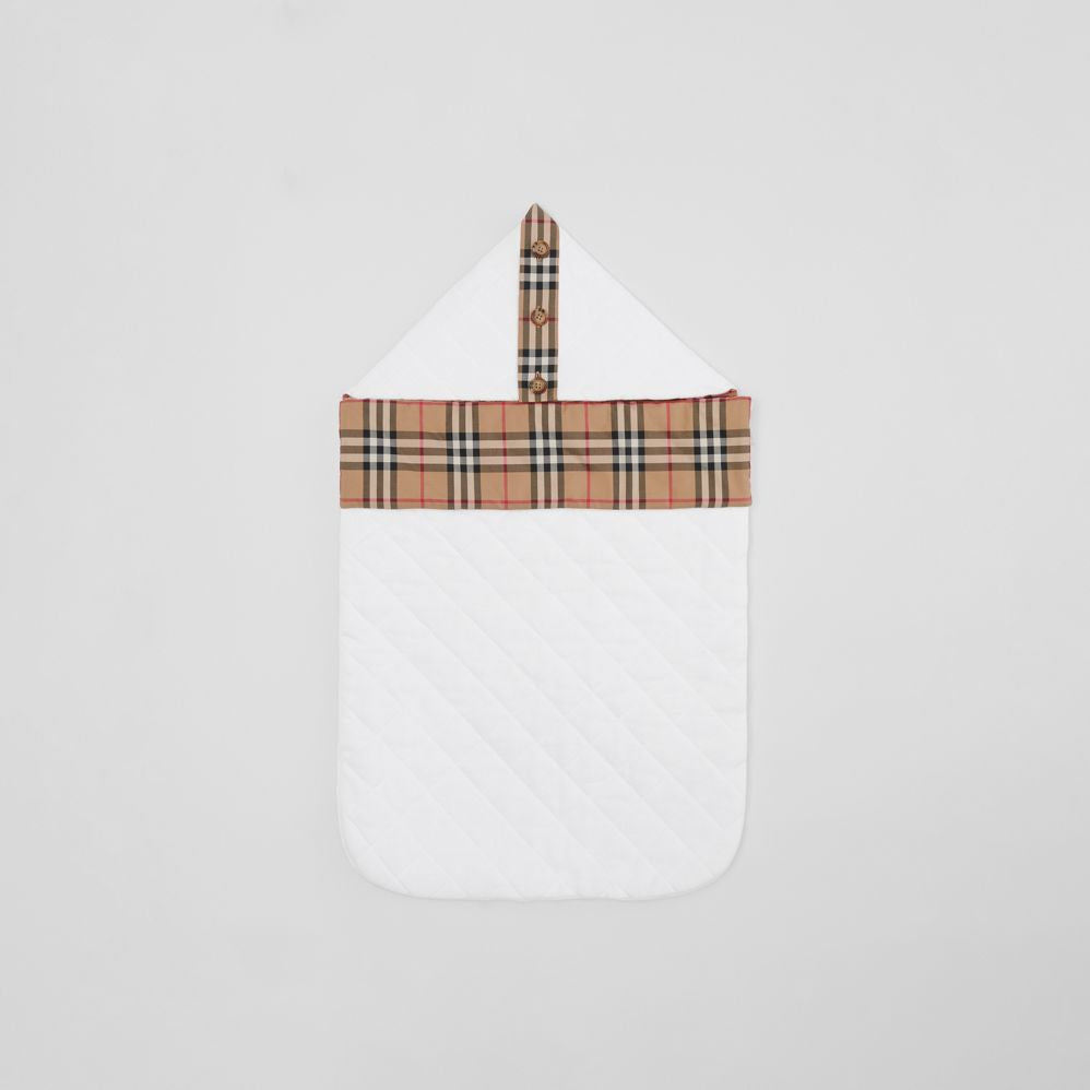 Burberry Vintage Check Cotton Baby Nest