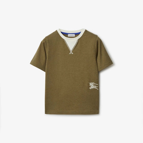 Two-tone Cotton T-shirt