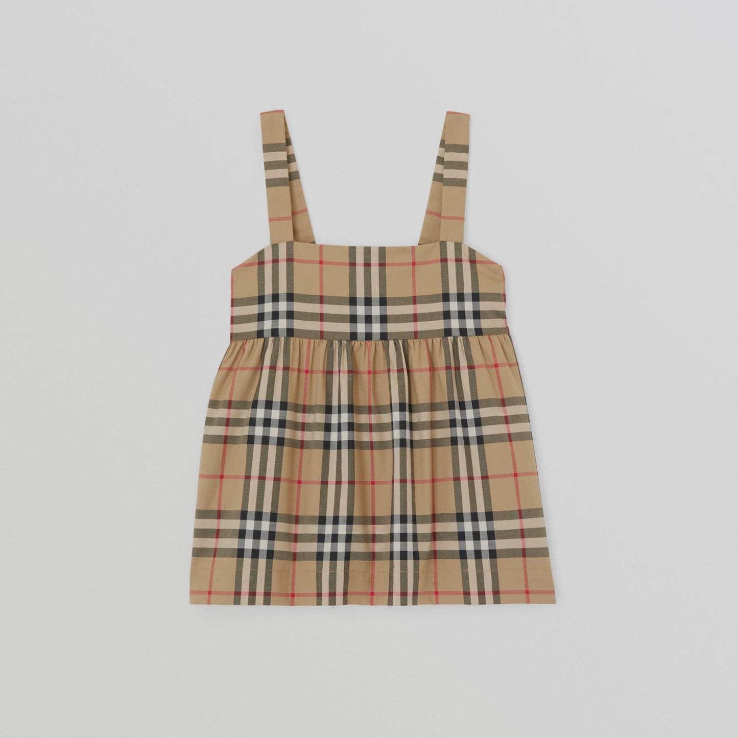 Burberry Vintage Check Stretch Cotton Top