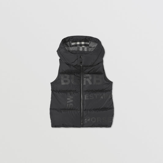 Burberry Detachable Horseferry Print Puffer Gilet